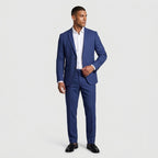2-Piece Suit Set Single-Breasted Slim Fit for Men