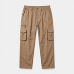 Cargo Pants Regular Fit Button Waist Multi Pocket for Men
