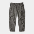 Cargo Pants Straight Fit Button Waist Flap Pockets for Men