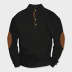 High Collar Knit Pullover Sweater Lightweight for Men