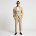 2-Piece Suit Set Single-Breasted Slim Fit for Men