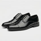 Cap Toe Derby Lace-Up Dress Shoe for Men