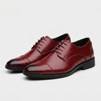 Cap Toe Derby Lace-Up Dress Shoe for Men