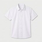 Short Sleeve Button-Up Shirt Slim Fit for Men