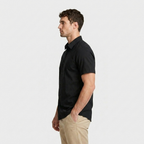 Short Sleeve Button-Up Shirt Slim Fit for Men