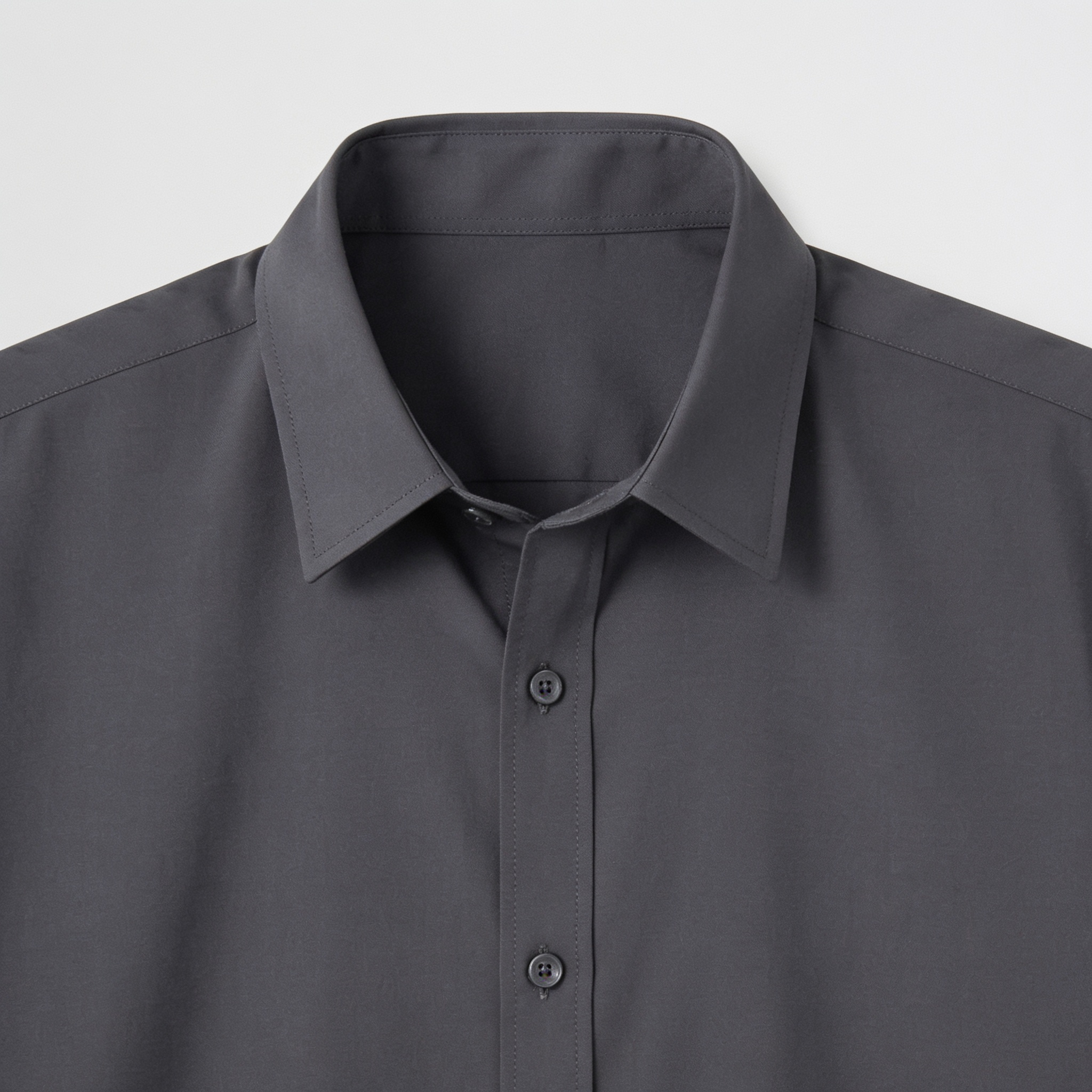 Short Sleeve Button-Up Shirt Slim Fit for Men