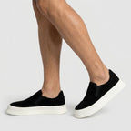 Suede Slip-On Sneaker Chunky Platform Sole for Men