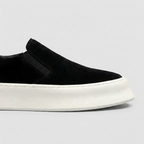 Suede Slip-On Sneaker Chunky Platform Sole for Men