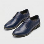 Derby Lace-Up Shoe Brogue Quarter Panel for Men
