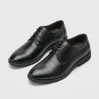Derby Lace-Up Shoe Brogue Quarter Panel for Men