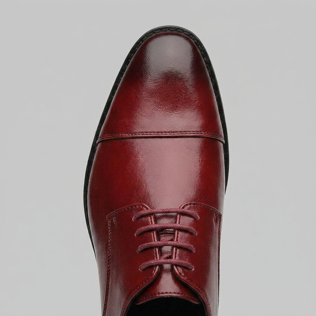 Men's Cap Toe Derby Lace-Up Dress Shoe