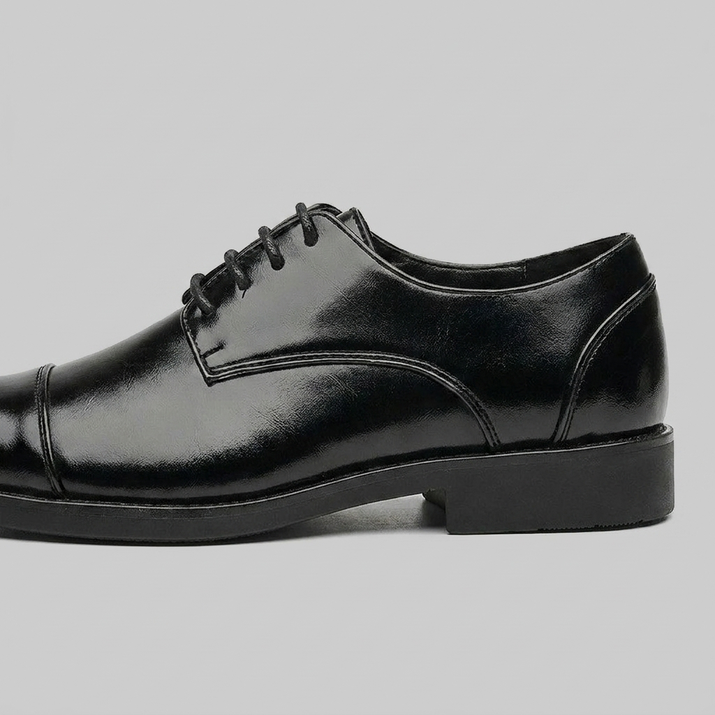Men's Cap Toe Derby Lace-Up Dress Shoe