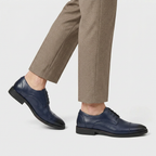 Cap Toe Derby Lace-Up Dress Shoe for Men