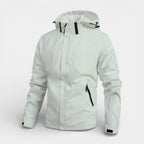 Hooded Zip-Front Jacket Structured Fit for Men