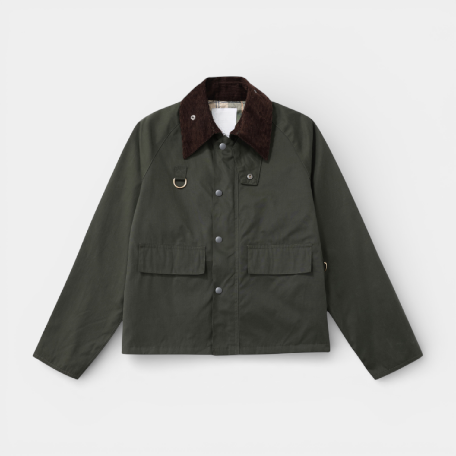 Button-Front Structured Jacket Regular Fit for Men