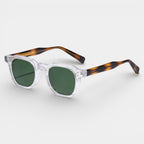 Square Frame Tinted Lens Sunglasses Full-Rim for Men