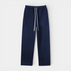 Knit Drawstring Pants Straight Leg Relaxed Fit for Men