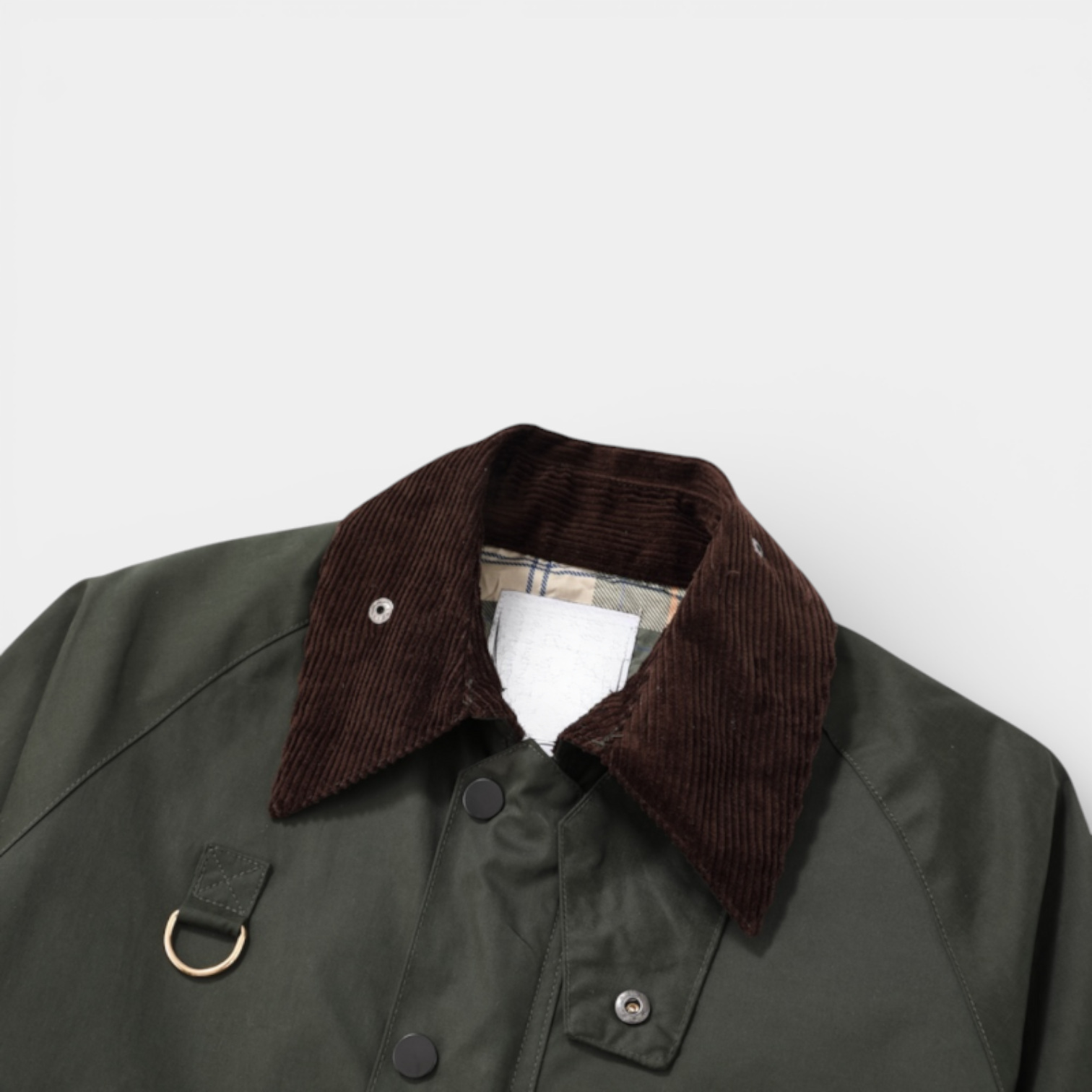 Button-Front Structured Jacket Regular Fit for Men