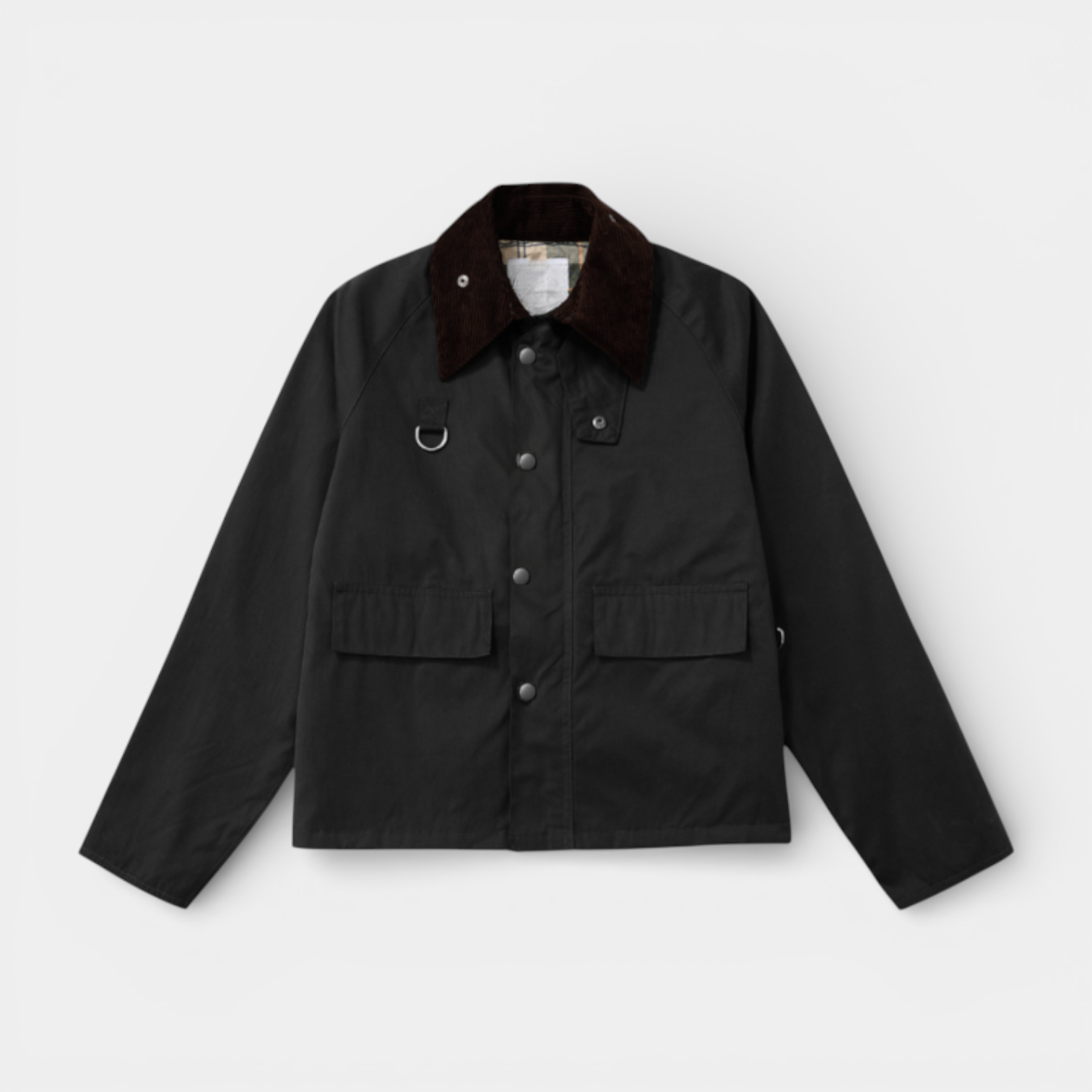Button-Front Structured Jacket Regular Fit for Men