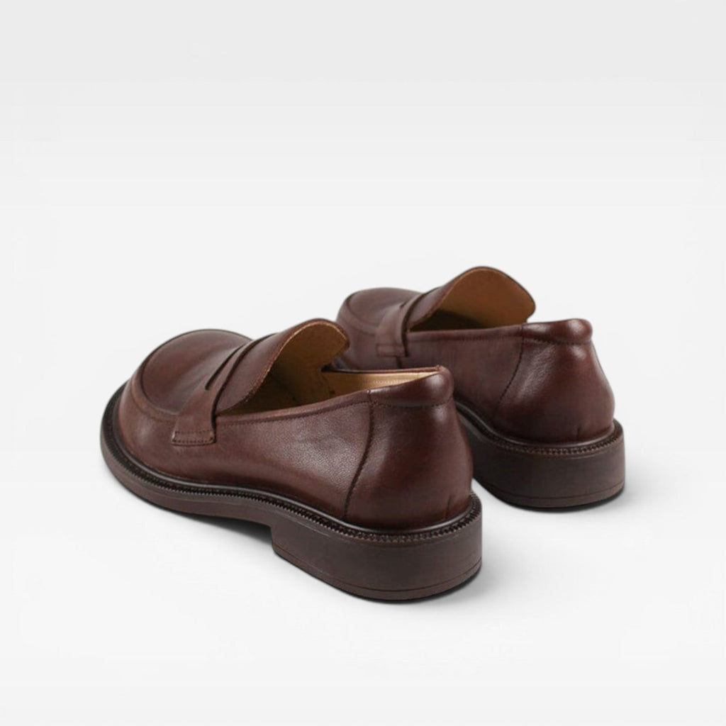 Women's Genuine Leather Penny Loafers