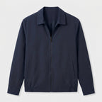 Harrington Jacket Full Zip Spread Collar for Men