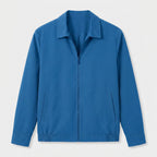Harrington Jacket Full Zip Spread Collar for Men