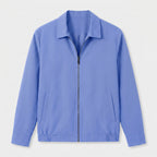 Harrington Jacket Full Zip Spread Collar for Men