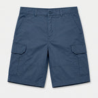Cargo Shorts Flap Pockets Rolled Hem for Men