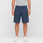 Cargo Shorts Flap Pockets Rolled Hem for Men