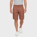 Cargo Shorts Flap Pockets Rolled Hem for Men