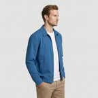 Harrington Jacket Full Zip Spread Collar for Men