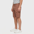 Cargo Shorts Flap Pockets Rolled Hem for Men