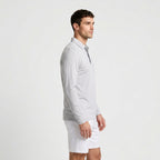 Long Sleeve Waffle Texture Polo Regular Fit for Men