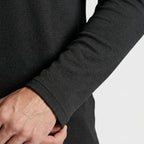 Long Sleeve Waffle Texture Polo Regular Fit for Men