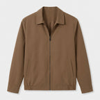 Harrington Jacket Full Zip Spread Collar for Men