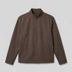 Full Zip Harrington Jacket Stand Collar for Men
