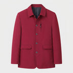 Field Jacket with Zip Chest Pocket for Men