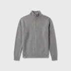 Quarter-Zip Knit Sweater for Men
