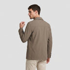 Field Jacket with Zip Chest Pocket for Men