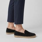Suede Penny Loafer Espadrille Jute Sole for Men