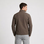 Full Zip Harrington Jacket Stand Collar for Men