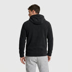 Fleece Full-Zip Hoodie Plush Lined Relaxed Fit for Men