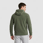 Fleece Full-Zip Hoodie Plush Lined Relaxed Fit for Men