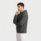 Corduroy Hoodie Relaxed Fit Kangaroo Pocket for Men