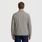 Full-Zip Bomber Jacket Shirt Collar Regular Fit for Men