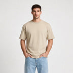 Slim Fit Crew Neck Cotton T-Shirt for Men