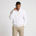 Quarter-Zip Knit Sweater for Men
