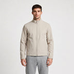 Full Zip Harrington Jacket Stand Collar for Men