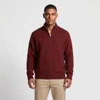 Quarter-Zip Knit Sweater for Men
