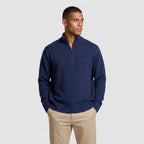 Quarter-Zip Knit Sweater for Men